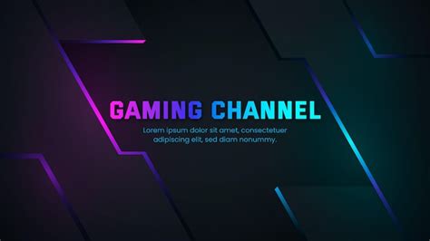 Youtube Channel Art Gaming Images Free Vectors Stock Photos And Psd