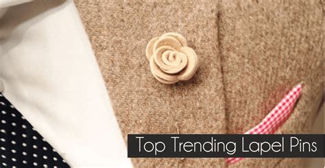 Top 4 Trending Lapel Pins Every Man Should Have Known Yesterday