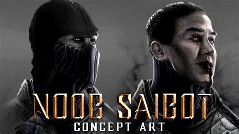 The Mortal Kombat Movie Sequel Noob Saibot Concept Art YouTube