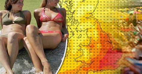 Freak 23c Heatwave To Boil Britain As Blistering Plume To Spark Hottest Weekend Of 2017 Daily Star