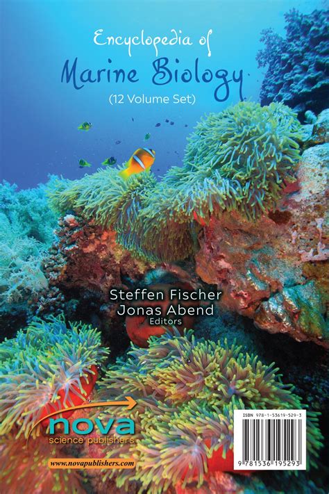 Encyclopedia Of Marine Biology 12 Volume Set Nova Science Publishers