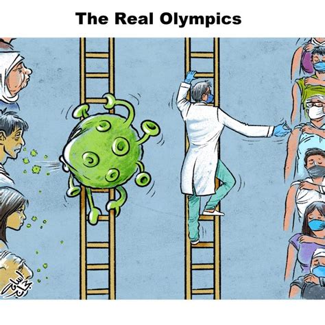 the real olympics cartoon movement