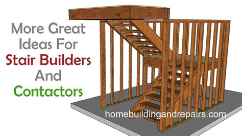 How To Support Landing When Building Stairs With Heavy Duty Stringers
