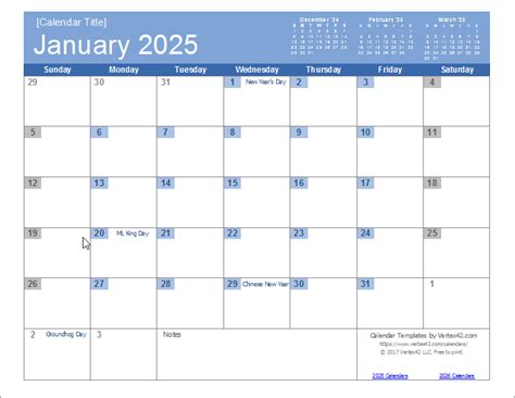 2025 Calendar Templates And Images