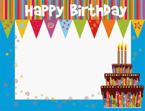 Photoshop Birthday Card Template Free Great Sample Templates