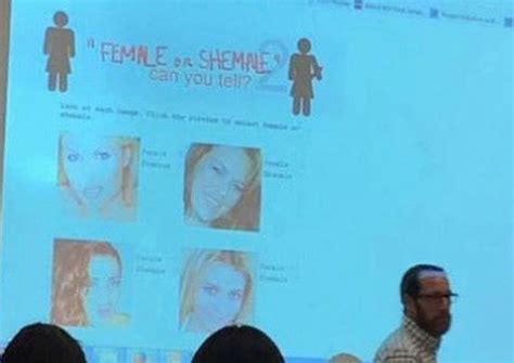 A Professor Thought His ‘female Or Shemale Quiz Would Be Funny