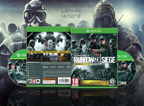 Rainbow Six Siege Xbox One Box Art Cover By L3em4n