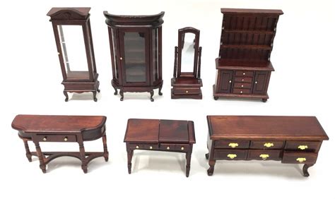Sold Price 7pc Vintage Dollhouse Furniture January 6 0121 1000