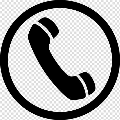 Ringing Phone Icon Retro Symbol Transparent Background Stock Vector By