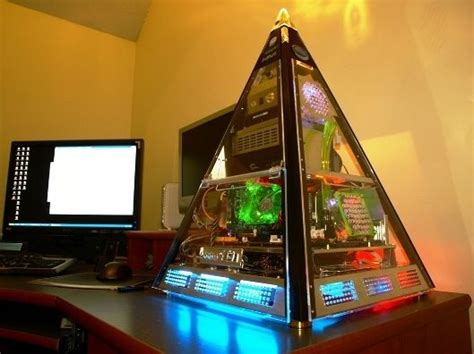 Diy Pyramid Pc Case Pc Case Mods Pinterest The Ojays Cases And