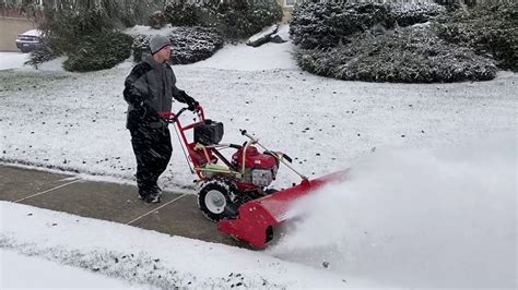 The Ultimate Sidewalk Snow Sweeper Turf Teq Snow Removal Machines