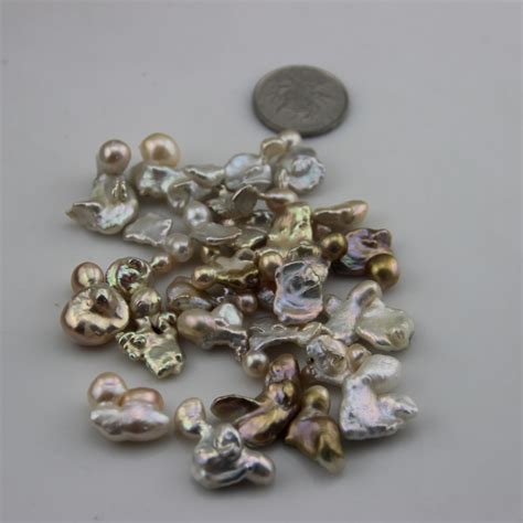 Natural Freshwater Pearl Beads Loose Irregular Shape Pearl Baroque
