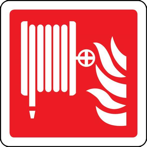 Fire Safety Signage Fire Hose Reel Symbol Sign By Stocksigns