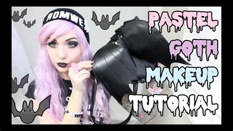 Pastel Goth Makeup Tutorial Youtube