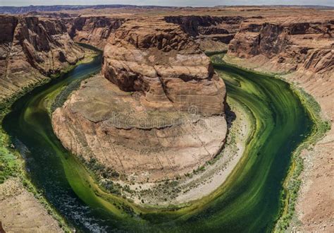 Horseshoe Bend On The Colorado River In Arizona Usa Stock Photo Image