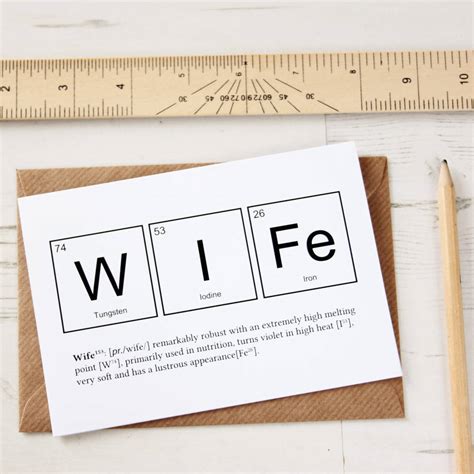 Wife Or Husband Funny Valentines Card By Newton And The Apple