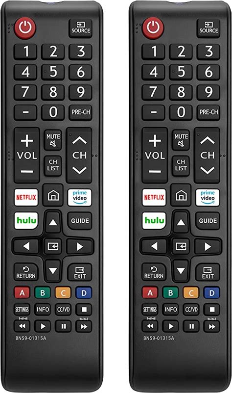 Pack Of 2 New Universal Remote For All Samsung Tv Remote