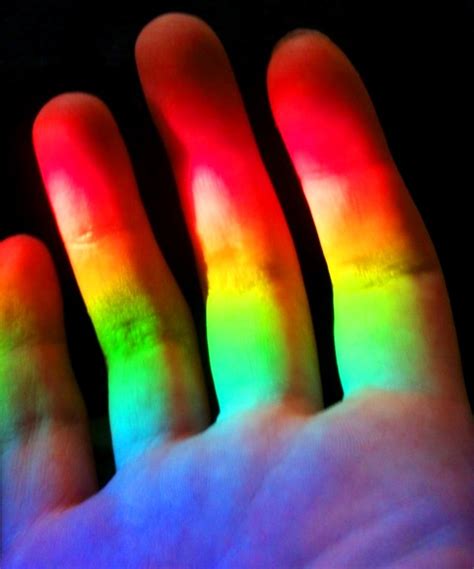 Rainbow Colors De Larc En Ciel Toni Kami Colorful Light Refraction