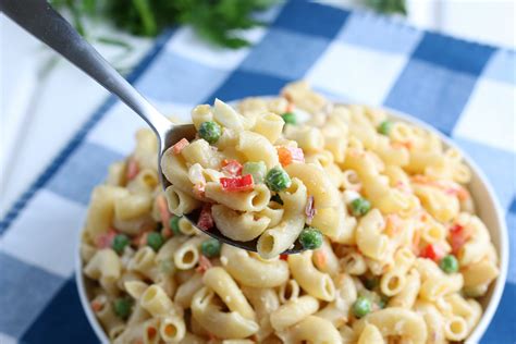 How To Make Macaroni Salad Easy Recipe Kids Activities Blog