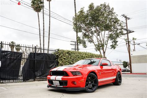 Red S197 Shelby Gt500 Completed With A Double Staggered Project 6gr 7