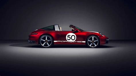 Porsche 911 Targa Heritage Design Edition Hommage Aux Années 1950