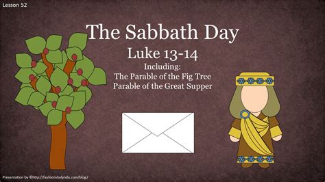 New Testament Seminary Helps Lesson 52 The Sabbath Day Luke 13 14