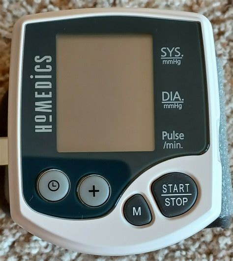 New Homedics Automatic Wrist Blood Pressure Monitor