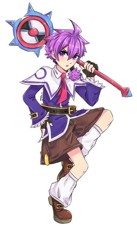 Pin By Demonnoiree On Genderbend Character Design Elsword Anime
