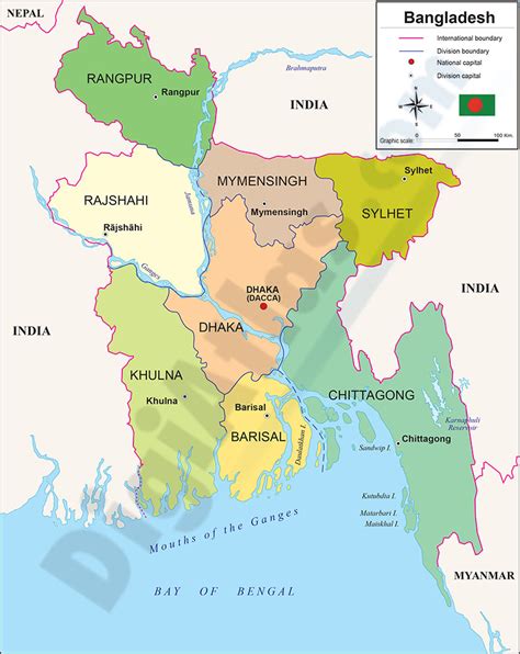 Digiatlas Digital Cartography Maps Of Bangladesh