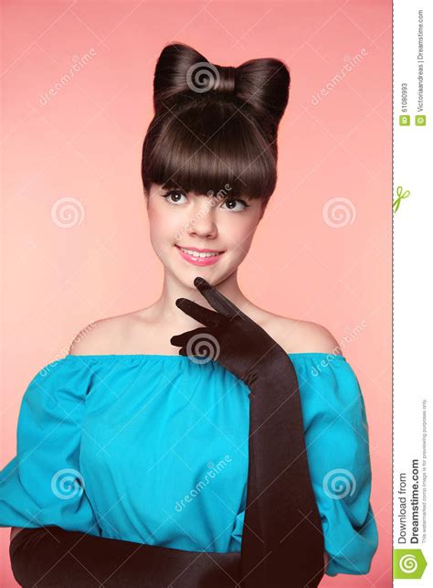 Girls model unique hair style / 30 awesome haircuts for girls latest hottest hair ideas. Bow Hairstyle. Beauty Fashion Elegant Teen Girl Model. Beautiful Stock Image - Image of hand ...
