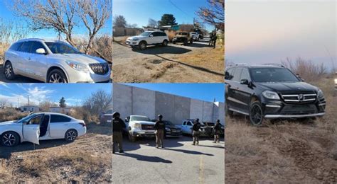 Aseguraron Lote De Autos Blindados De Lujo Y Más En El Valle De Juárez