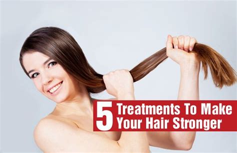 How To Make Weak Hair Stronger Using Natural Treatments Hair Care Secrets Oily Hair Treatment