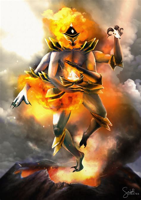 Srish Nair Hephaestus God Of Fire And Volcanoes