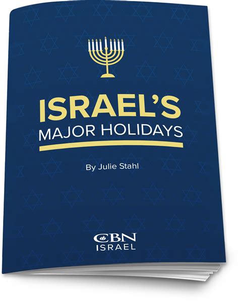 Israels Major Holidays Free Holiday Guide