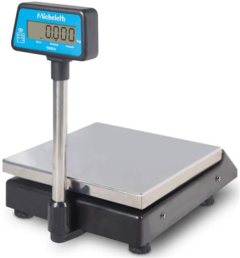 balança eletrônica digital de precisão 6kg x 1g com coluna balança digital eletronica