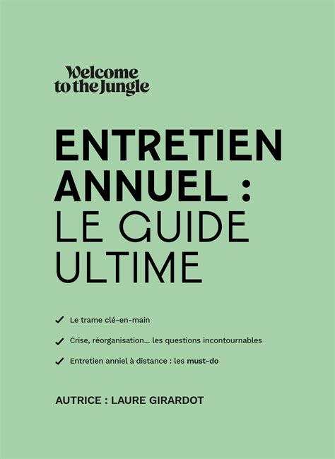 Entretien Annuel Le Guide Ultime Welcome To The Jungle For Pros Hot Sex Picture
