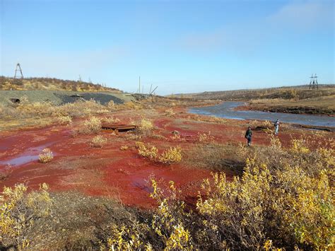 In Norilsk The River Turned Blood Red Earth Chronicles News