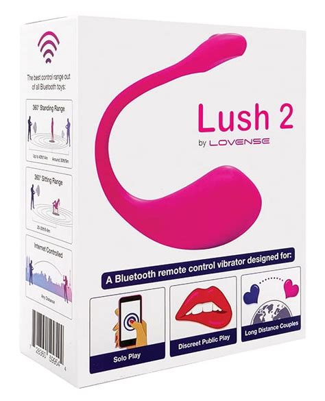 Lovense Lush Bullet Vibrator Redesigned Powerful Quiet Pink Size No Size Walmart