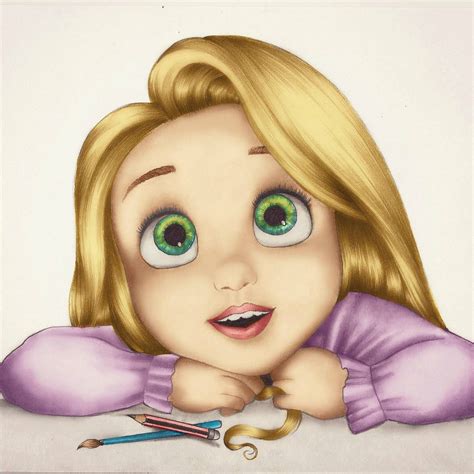 Kirsten Webb Rapunzel Drawing Disney Art Disney Drawings