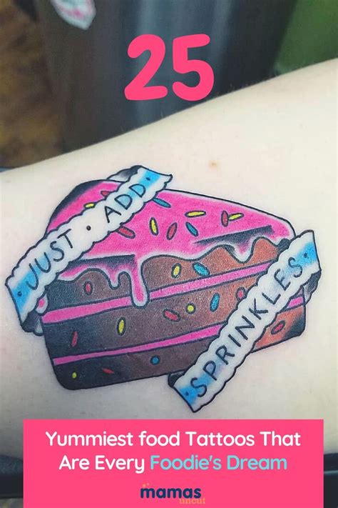 25 Mouthwatering Food Tattoos That Raise The Taste Level Food Tattoos