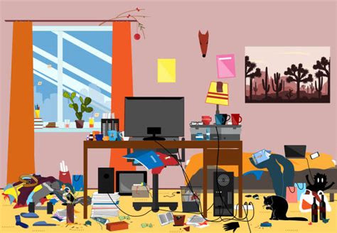Royalty Free Messy Room Clip Art Vector Images And Illustrations Istock