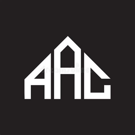 Aac Letter Logo Design Aac Monogram Initials Letter Logo Concept Stock