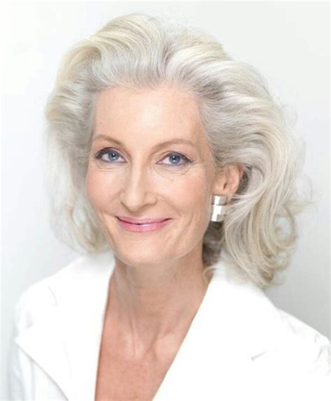 hot older women with gray hair on tumblr
