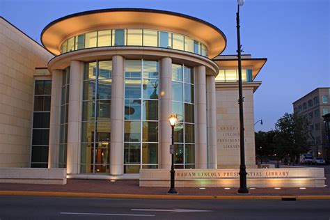 Springfield Il Abraham Lincoln Presidential Library And Museum At