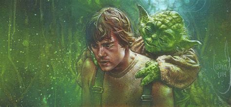 Luke Skywalker And Yoda By Jefflafferty On Deviantart