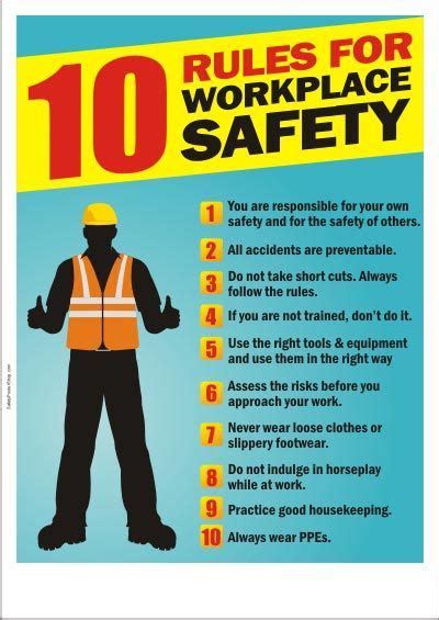 Construction Safety Posters Safety Posters Health And Safety Poster