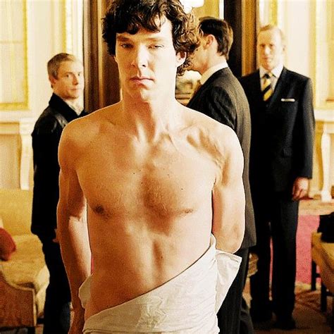 Shirtless Sherlock Sherlock Cumberbatch Benedict Sherlock Sherlock Holmes Benedict Cumberbatch