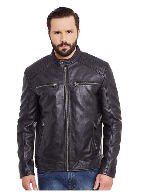 Buy Genuine Real Leather Jacket For Mens At