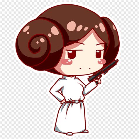 30 Ide Keren Princess Leia Cute Star Wars Cartoon