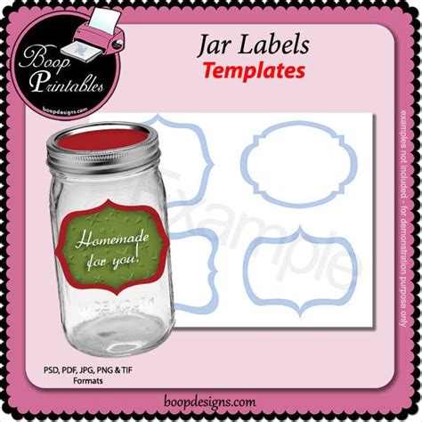 18 Jar Label Templates Free Psd Ai Eps Fotrmat Download